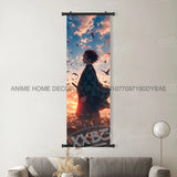 Anime Demon Slayer: Kimetsu No Yaiba Figures Poster Canvas Print Hanging Painting Wall Art Scrolls Picture Home Decoration Mural