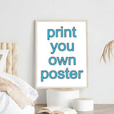 Personalized Custom Anime Canvas Printing Poster for Portrait Photo Cartoon art prints Wall Art Home Decor Gifts-unframed