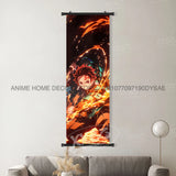 Anime Demon Slayer: Kimetsu No Yaiba Home Decor Wall Art Hanging Painting Canvas Print Scrolls Picture Kamado Tanjirou Poster