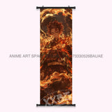Demon Slayer: Kimetsu No Yaiba Wall Art Canvas Scrolls Pictures Anime Poster Hanging Painting Print Home Decoration Living Room