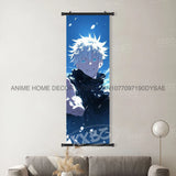 Jujutsu Kaisen Anime Poster Room Canvas Print Hanging Painting Wall Art Megumi Fushiguro Scrolls Picture Home Decoration Mural