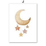 Children's Room Decorative Animal Wall Art Canvas Painting
