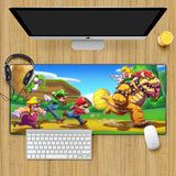 Hot Games Super M-Marioes Mousepad HD Printing Computer Gamers Locking Edge Non-slip Mouse Pad XXL90x40cm Keyboard PC Desk Pad