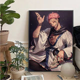 Japan Anime Jujutsu Kaisen Ryomen Sukuna DIY poster Kraft Paper Vintage Poster Wall Art Painting Study Posters Wall Stickers