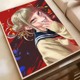 M-My Hero AcademiaS Anime Poster HD Waterproof PVC Wall Art - Aesthetic Removable For Office Home Bedroom