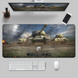 HD World of Tanks Mouse Pad Anime Mousepad Playmat Desk Mats Rubber Non-slip XXL Laptop Keyboard Mouse Mat PC Gaming Accessories