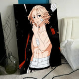 T-Tokyo Revengers Anime Poster HD PVC Wall Art - Waterproof Self Adhesive Mildew Resistant For Home Office Bar