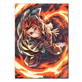 Anime Demon Slayer Poster for Wall Art Wallpaper Kimetsu No Yaiba Picture Print Canvas Painting Home Kawaii Room Decor Aesthetic