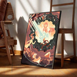 Anime G-Ghost Trick Phantom Detective Poster Art Pictures For Living Room Decor Home Decor Painting