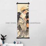 Naruto Home Decoration Hanging Painting Hyuga Hinata Wall Art Scrolls Picture Uchiha Itachi Japanese Anime Canvas Decor Posters