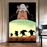 Anime Luffy Poster Printing Canvas Painting Home Living Room Suitable for Bedroom Bar Cafe Entrance Art Wall Painting Decoration