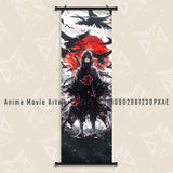 Naruto Wall Art Canvas Hanging Painting Anime Figures Hatake Kakashi Print Posters Scrolls Pictures Home Decoration Room Mural
