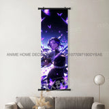Anime Demon Slayer: Kimetsu No Yaiba Figures Poster Canvas Print Hanging Painting Wall Art Scrolls Picture Home Decoration Mural