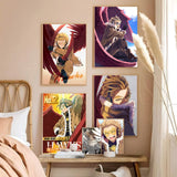Anime My Hero Academia Hawks Anime Posters Sticky HD Quality Wall Art Retro Posters for Home Kawaii Room Decor