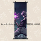 Anime Jujutsu Kaisen Scrolls Pictures Zenin Maki Canvas Wall Art Hanging Paintings Printed Poster Living Room Home Decoration