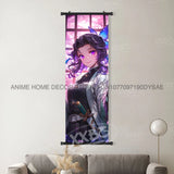 Anime Demon Slayer: Kimetsu No Yaiba Figures Poster Canvas Print Hanging Painting Wall Art Scrolls Picture Home Decoration Mural