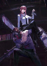 Popular Anime Chainsaw Man Makima Aesthetic Canvas Painting Poster Wall Art Picture Room Decoration