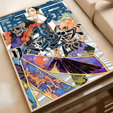 Anime Tokyo R-Revengers Poster Waterproof HD Art Wall Decal Self-Adhesive Print. Aesthetic Home Room Decor for Living Room Bedro