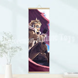My Hero Academia Poster: Hanging Scroll, HD Quality Wall Art, Retro Posters for Home Room Wall Decoration