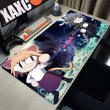 Neco-arc Gamer Cabinet Mouse Pad Anime Gaming Accessories Rubber Keyboard Office Tables Computer Desk Mat Carpet Mousepad