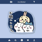 Cute Cartoon Chiikawa Usagi Hachiware Special-Shaped Leather Mouse Pad Game Rubber Pad Desk Mat Office Supplies Children Gift
