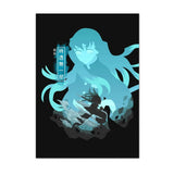 Anime Demon Slayer Canvas Poster Tanjiro Nezuko Home Wall Art Painting Print Pictures Kids Bedroom Living Room Decor Mural Gifts
