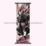 Demon Slayer: Kimetsu No Yaiba Wall Art Canvas Scrolls Pictures Anime Poster Hanging Painting Print Home Decoration Living Room
