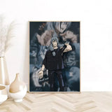 1pc Anime J-Jujutsu K-Kaisen M-Mahito Poster Sticky Wall Art Printing Waterproof Home Living Bed Room Aesthetic Decor