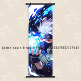 Naruto Wall Art Canvas Hanging Painting Anime Figures Hatake Kakashi Print Posters Scrolls Pictures Home Decoration Room Mural