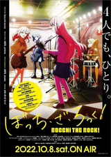 Mnaga Bocchi The Rock Poster  Aesthetic Music TV Anime Figure Canvas Print for Wall Art Kawaii Room Decor Home Decoration Perfec