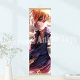 My Hero Academia Poster: Wooden-framed Scroll, HD Quality Wall Art, Wall Decoration for Game Rooms and Bedrooms
