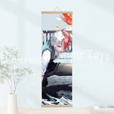 My Hero Academia Poster: Wooden-framed Scroll, HD Quality Wall Art, Wall Decoration for Game Rooms and Bedrooms