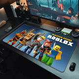 Mousepad HD Printing Computer Gamers Locking Edge Non-slip Mouse Pad XXL90x40cm Keyboard PC R-ROBLOXES Desk Pad
