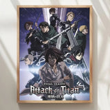 A-Attack On Anime T-Titan Poster High Quality Print Waterproof Wall Art Sticker For Bar Living Room Decor Gift
