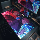 Anime Jujutsu Kaisen Mouse Pad Cool Gojo Satoru Large Gaming Mousepad Gamer Laptop Keyboard Mice Mat Computer 900×400mm Desk Mat