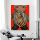 A-Anime The Summer Hikaru Died Poster Canvas painting poster with prints Home bedroom living room decoration gift