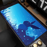 Kawaii Japan Anime Mouse Pad PC Colorful Gamer Cabinet Mousepad XXL P-pokemon Keyboard Rug Laptop Gaming Rubber Desk Mat