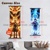 Anime Demon Slayer: Kimetsu No Yaiba Home Decor Wall Art Hanging Painting Canvas Print Scrolls Picture Kamado Tanjirou Poster
