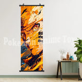 Hot Japanese Anime Scroll Canvas Wall Hanging Painting Kakashi Home Anime Poster Sasuke Art Room Decoration Kid Gift Itachi