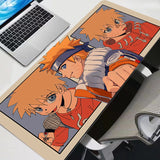 Mouse Pad Laptop Gaming Desk Mat Black And White Manga Mousepad Anime Office Computer Naruto Uzumaki Carpet Gamer Keyboard Pad