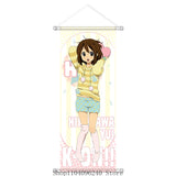 k-on Hirasawa Yui Kotobuki Tsumugi Anime Scroll Canvas Wall Hanging Painting Home Decor Anime Poster Wall Art Room 28X75cm