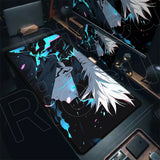 Anime Jujutsu Kaisen Mouse Pad Cool Gojo Satoru Large Gaming Mousepad Gamer Laptop Keyboard Mice Mat Computer 900×400mm Desk Mat
