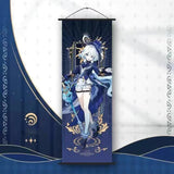 Anime Impact Furina Neuvillette Arlecchino Poster Canvas Wall Art Game Print Painting Pictures Artwork For Home Room Decoration