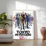 Anime T-Tokyo R-Revenger Poster Multi-Purpose Wall Art for Living Room Bedroom Office Hallway Bar Home Decor Gift