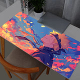 Mouse Pad Naruto Uzumaki Anime Gaming Accessories Varmilo Keyboard Desk Mat Gabinete Gamer Carpet Mousepad Pc Mouse Mats