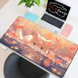 Anime Xxl Mouse Pad Gaming Accessories Cartoon Cat Keyboard Mousepad Gamer Desk Mat Cute Computer Offices Pc Cabinet Kawaii Mice