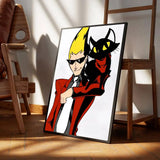 Anime G-Ghost Trick Phantom Detective Poster Art Pictures For Living Room Decor Home Decor Painting