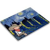 Van Gogh Illustration Anime Mouse Pad Kawaii Pc Accessories Gaming Laptops Mousepad Gamer Deskmat Desk Protector Keyboard Mat