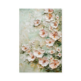 Handmade Oil Painting Canvas Wall Art Decoration 3D Texture Flowers Modern Abstract For Home Room Decor Internet Celebrity Style Rolled Frameless Unstretched Painting