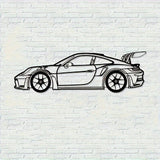 Cross-border Modern Metal Sports Car Wall Art Decoration